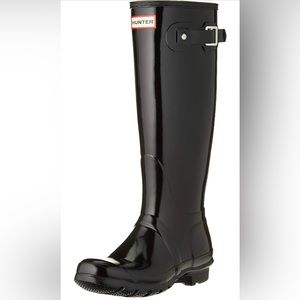 Knee high hunter boots